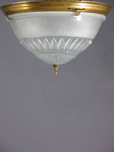 Embossed Holophane Flush Fixture